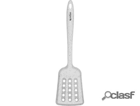 Paleta Ranurada De Silicona Blanca Modelo Bach 34 Cm