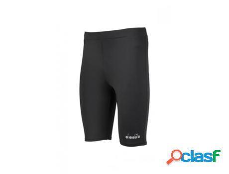 Pantalones Cortos para Hombre DIADORA Negro para Fitness (L)