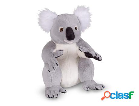Peluche MELISSA & DOUG (Tejido - Gris - 23 x 20 x 45 cm)