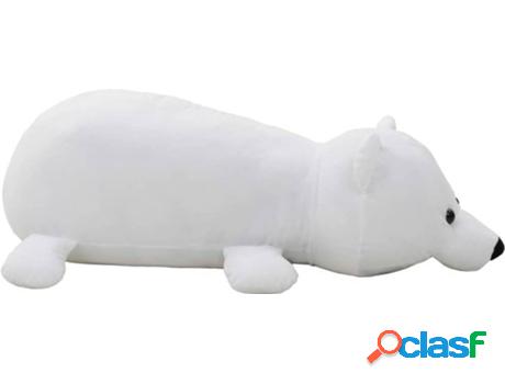 Peluche VIDAXL Oso polar blanco (100x30 cm)