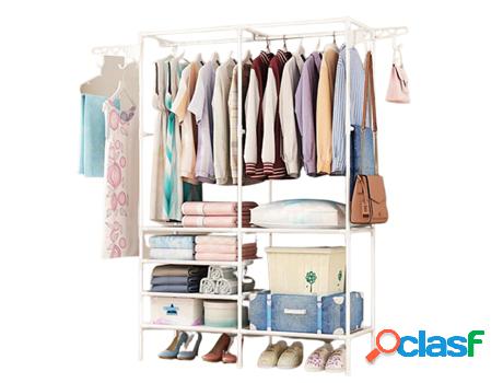 Perchero De Pie Y Zapatero Pared Para Ropa Abrigos