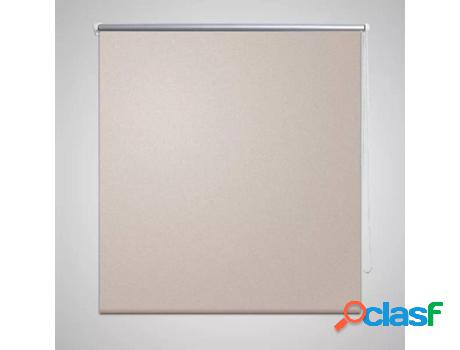 Persiana Enrollable VIDAXL Beis (140 x 175cm)