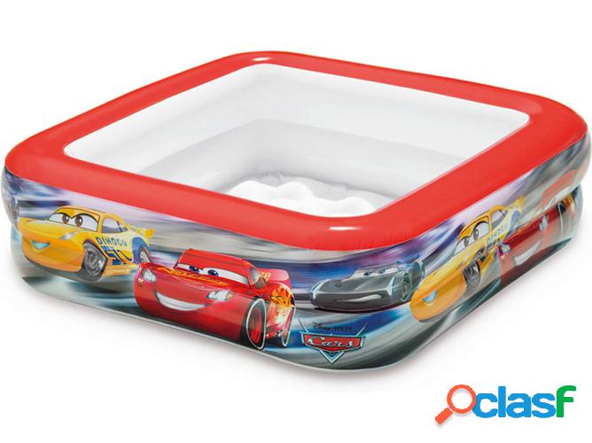 Piscina Hinchable Infantil INTEX Play Box Cars (85x85x23cm)