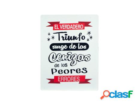 Placa Pared Triunfo Adorno Pared Placas Metal Colección