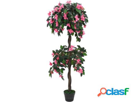 Planta Artificial VIDAXL Azalea (Multicolor - 150 cm)