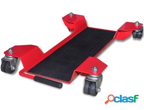 Plataforma Rodante VIDAXL Acero 60x41.5x8 cm