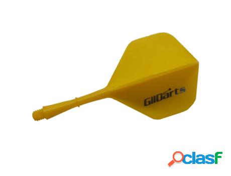Plumas de Dardos MANUEL GIL (Amarillo - 27.5)