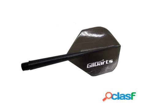 Plumas de Dardos MANUEL GIL (Negro - 27.5)