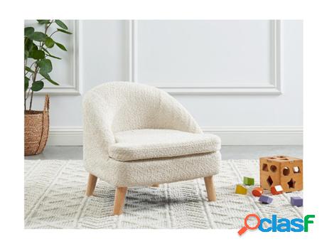 Poltrona Clássica VENTE UNIQUE Gina Beige (50 x 51 x 51)