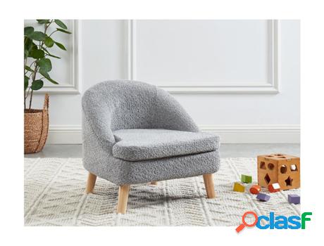 Poltrona Clássica VENTE UNIQUE Gina Gris (50 x 51 x 51)