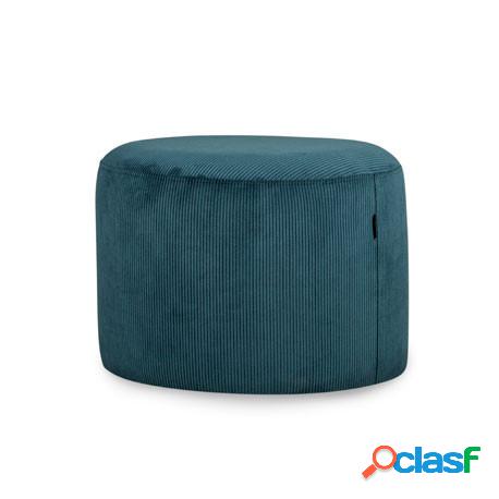 Puf Taburete 60x45 - Pana - Color Azul Oscuro