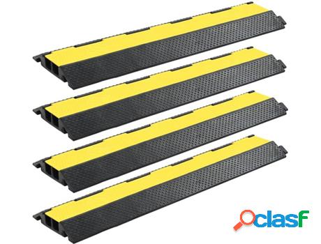 Rampa de Protección de Cables VIDAXL (101.5x24.5x4.7 cm - 4