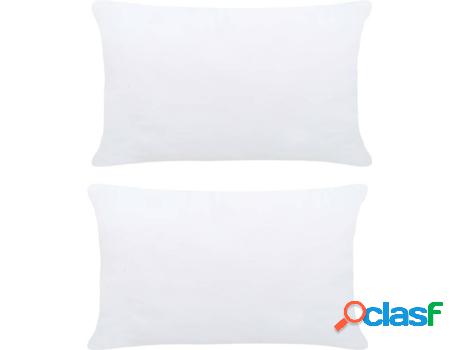 Relleno de Cojín VIDAXL 4 Uni. (Blanco - 60x40 cm)