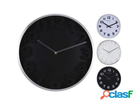 Reloj pared metal 37 cm surtido