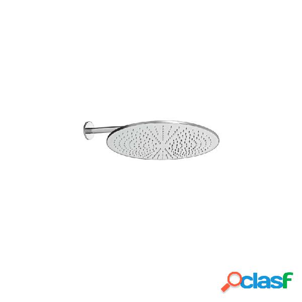 Rociador ducha tres anticalcareo con brazo a pared