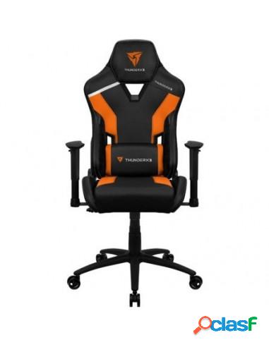 SILLA GAMING PROFESIONAL THUNDERX3 TC3 BLACK/ORANGE