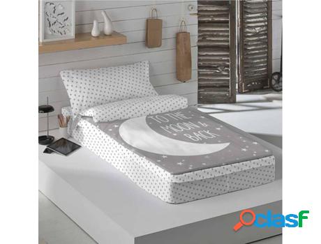 Saco de Dormir COTTON ARTEAN Moon (Gris - - Algodón)