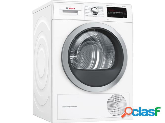 Secadora BOSCH WTG87239EE (9 kg - Condensación - Blanco)