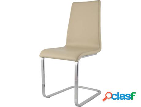 Silla T M C S Berlin (Beis - 94.5x42.5x56 cm - Acero)