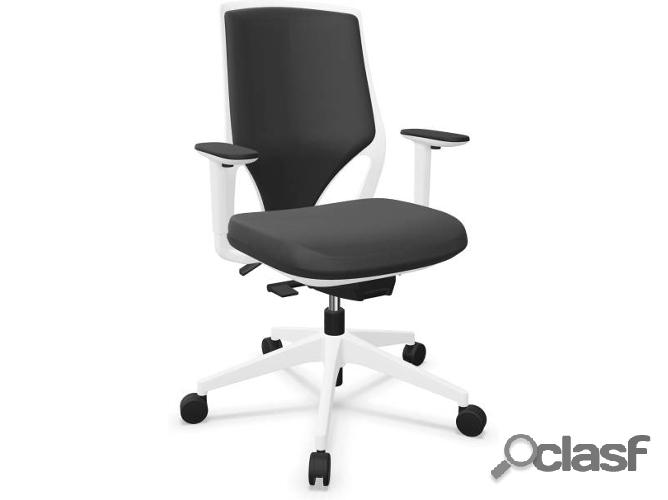 Silla de Escritorio Operativa ACTIU Efit Serie 10 Negro y