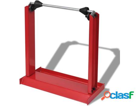 Soporte de Equilibrio de Rueda VIDAXL Acero 39x20x44 cm
