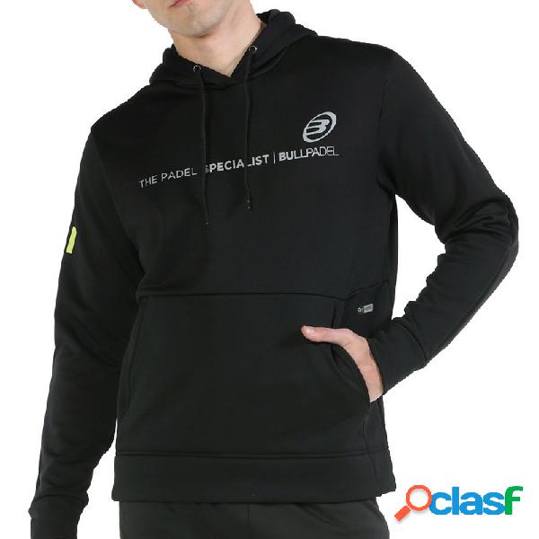 Sudadera bullpadel lipis negro s