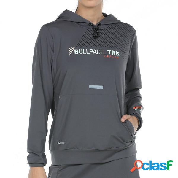 Sudadera bullpadel tonal caviar l