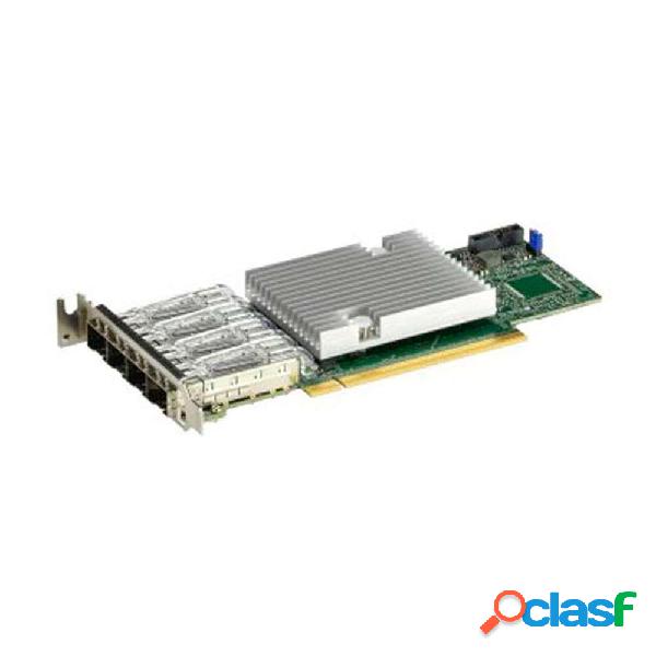 Supermicro aoc-s25gc-i4s-b. intel e810-cam1. 4x sfp28 25gbe.
