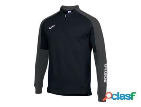 Sweatshirt JOMA Poliéster Hombre (Negro - XL)