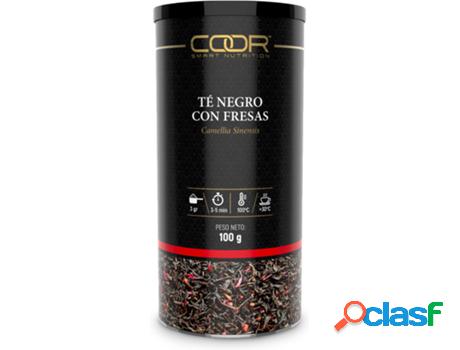 Té COOR SMART NUTRITION BY AMIX Negro Con Fresasr (3g)