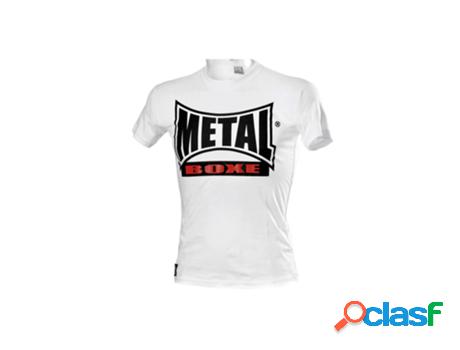 T-Shirt de Manga Curta Metal Boxe New Visual (Tam: L)