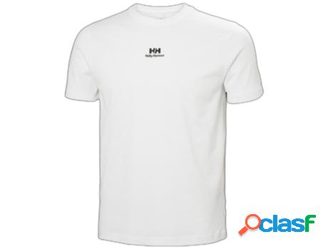 T-shirt HELLY HANSEN Algodón Hombre (Blanco - XXL)