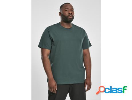 T-shirt URBAN CLASSICS Algodón Hombre (Verde - 4XL)