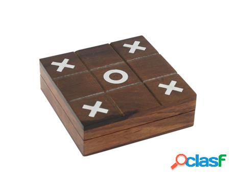 Tic Tac Toe Regalo Juegos Colección World Map Signes