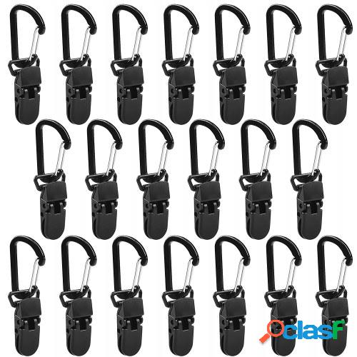 Toldo de lona Clips de abrazadera Tienda de campaña Broches