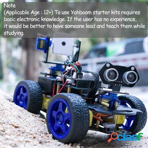UNO R3 Smart Robot Car Kit Wifi Cámara Control remoto STEM