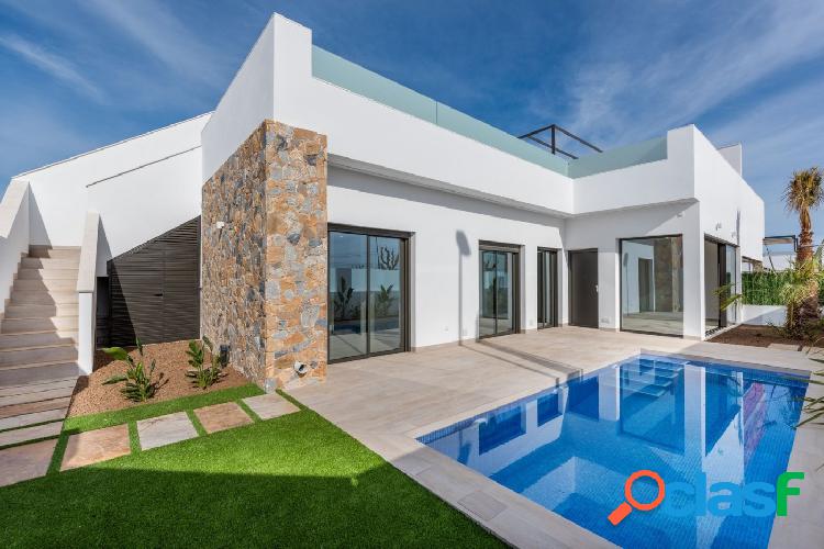 VILLAS PAREADAS NUEVAS CON PISCINA PRIVADA Y SOLARIUM EN