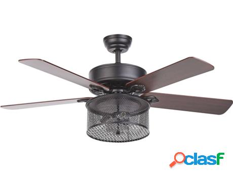 Ventilador de Techo BELIANI Irtish (No - Negro - No cm)