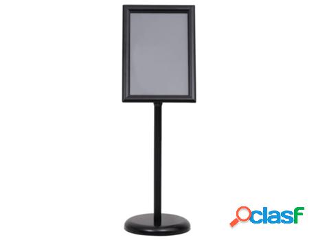 Vidaxl Soporte De Pie Para Carteles A3 De Aleación De