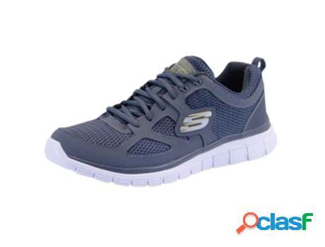 Zapatillas Deportivas SKECHERS Char Hombre (Azul marinho,