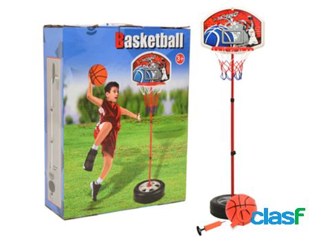 vidaXL Juego de baloncesto infantil ajustable 120 cm