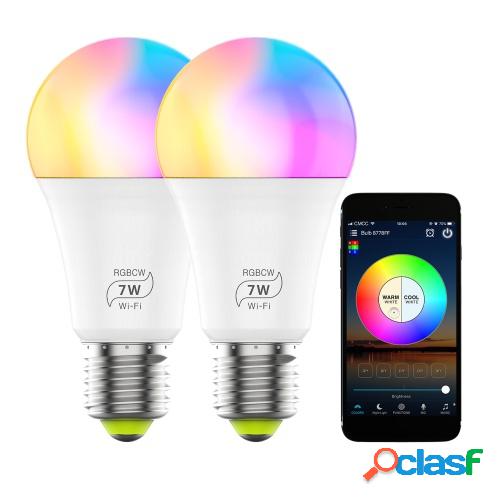 100-264 V 7W Inalámbrico WIFI + BT Conexión conectada LED
