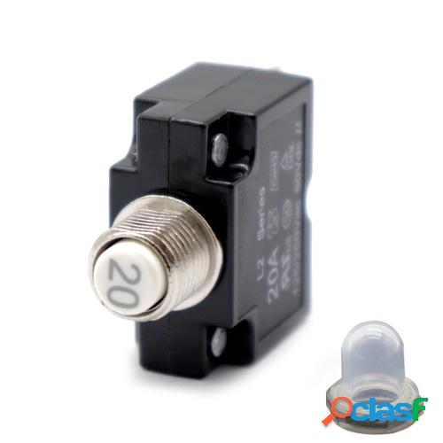 AC 125 / 250V 20A reinicio interruptor térmico protección