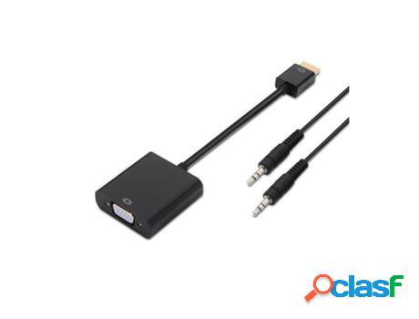 Adaptador KIMEX Hdmi para Vga com Audio Globbaltec