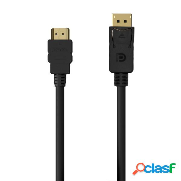 Aisens - Cable Conversor Displayport A Hdmi, Dp/m-hdmi/m,