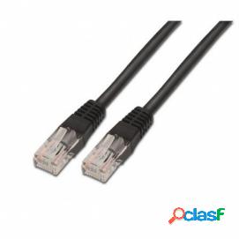 Aisens Cable De Red Rj45 Cat.5e Utp Awg24 Negro
