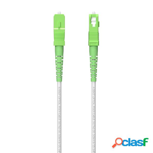 Aisens - Cable Fibra óptica Latiguillo G657a2 3.0 9/125 Smf
