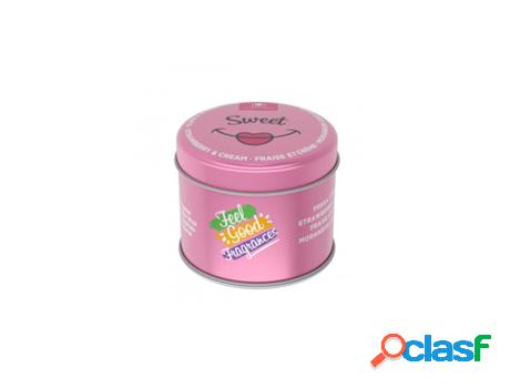Ambientador CRISTALINAS Vela Lata Feel Good Fragrances Fresa