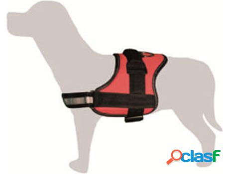 Arnés para Perros ARQUIVET Acolchado Rojo y Negro (XL)