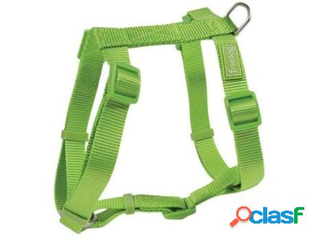 Arnés para Perros FREEDOG Nylon Basic Verde (S)